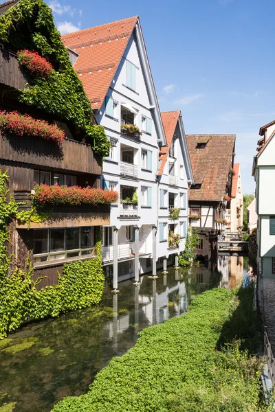 Casas Hisotirc en Ulm — Foto de Stock