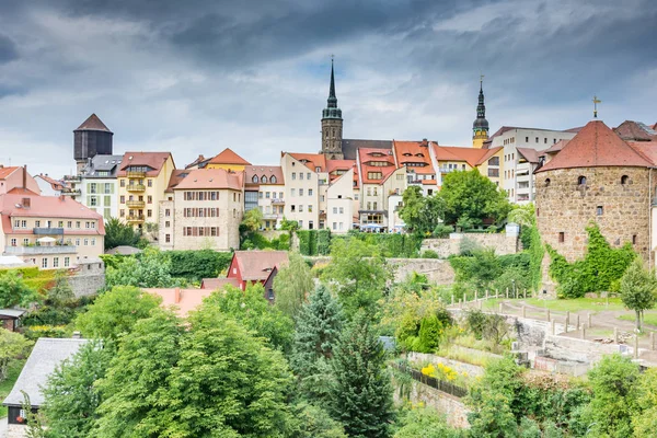 Városképet gazdagító épületnek szánták, Bautzen térképén — Stock Fotó