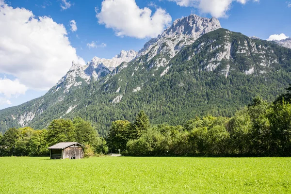 Catena montuosa del Karwendel in Baviera — Foto Stock