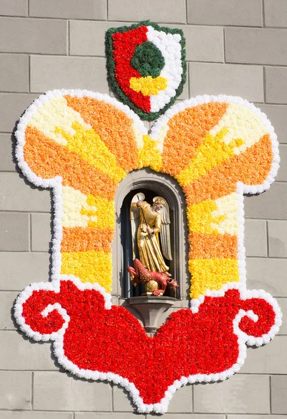 Escultura Turamichele en una iglesia de Augsburgo — Foto de Stock