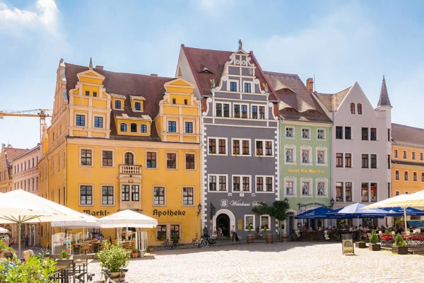 Restaurant in the historic old town of Meissen — Stock Photo, Image