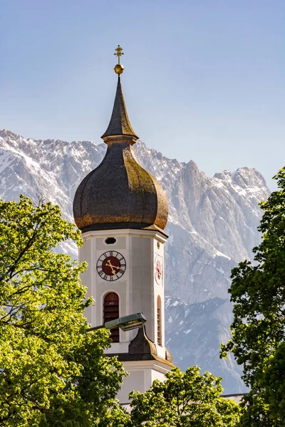 Kirche von Garmisch in Bayern — Stockfoto