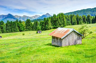 dağ manzarası içinde allgaeu
