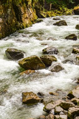 Breitachklamm Gorge akan nehir
