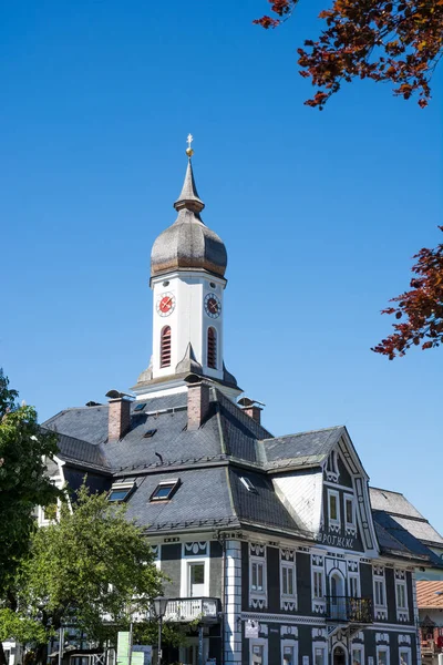 Igreja de Garmisch na Baviera — Fotografia de Stock