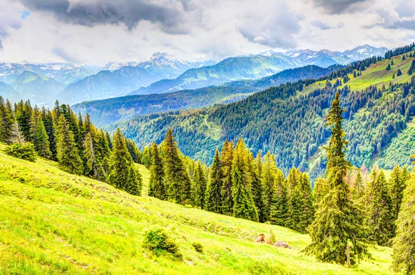 Paysage de montagne en Bavière — Photo