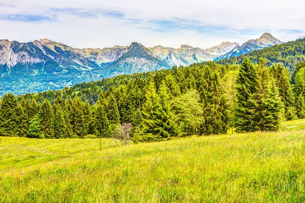 Paysage de montagne en Bavière — Photo