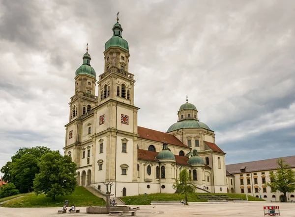 Saint lawrence basilika in kempten — Stockfoto