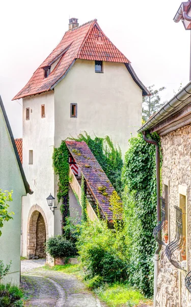 Ortaçağ savunma Kulesi Sulfeld am Main — Stok fotoğraf