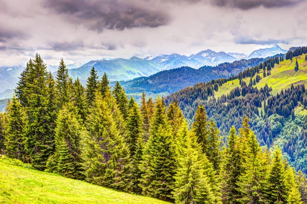 Paysage de montagne en Bavière — Photo