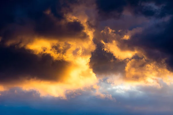 Dramtic Sky Background — Stock Photo, Image