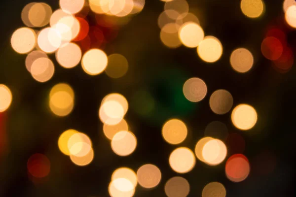 Résumé déconcentré fond de lumière de Noël — Photo