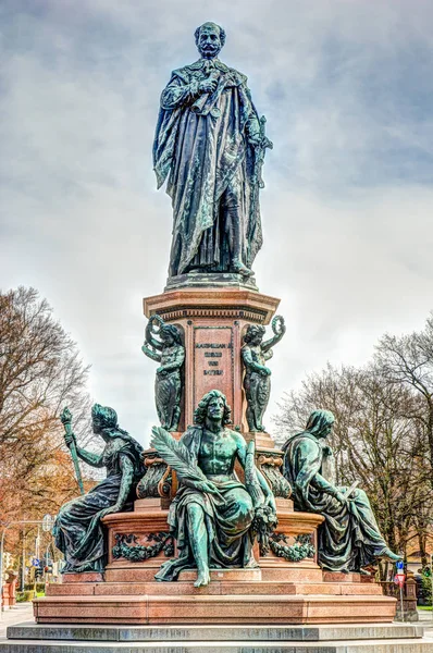 Monumento Rei Max em Munique — Fotografia de Stock
