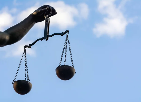 Scales of Lady Justice — Stock Photo, Image