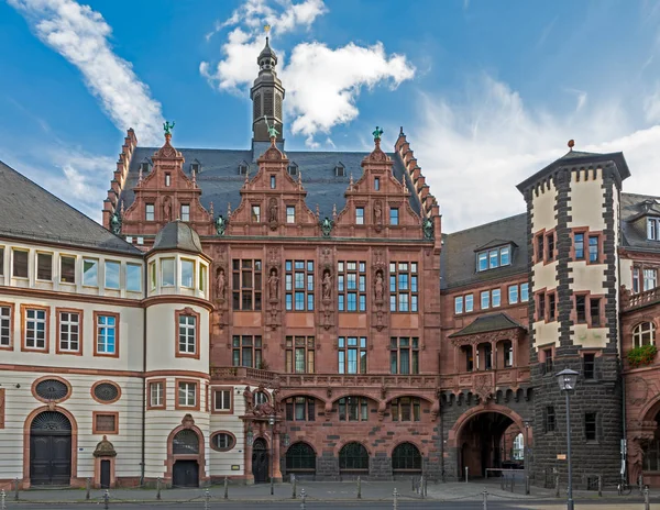 Historic old town hall of Frankfurt — Stock Photo, Image