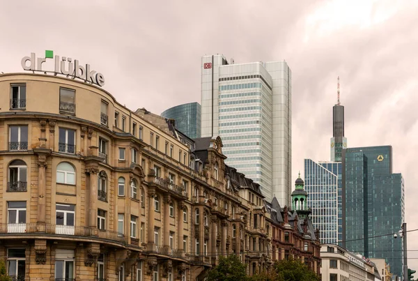 Ciudad de Frankfurt en Alemania — Foto de Stock