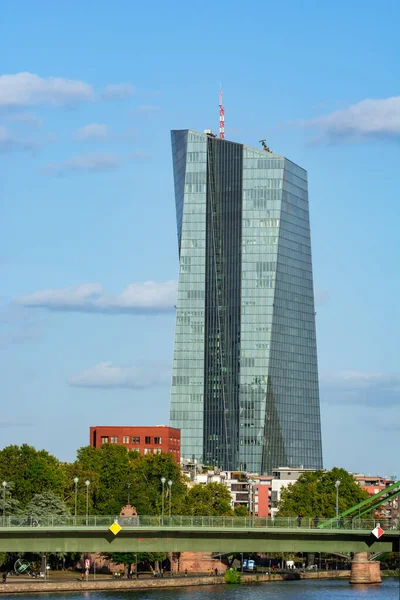 El Banco Central Europeo en Frankfurt —  Fotos de Stock