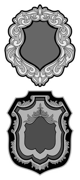 Шеврон, герб, нашивка — стоковый вектор