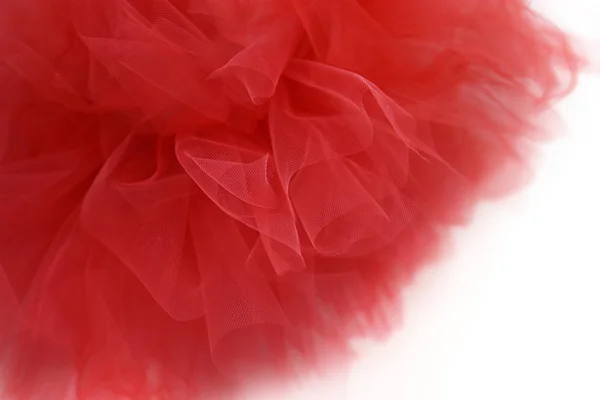 Tulle rosso brillante — Foto Stock