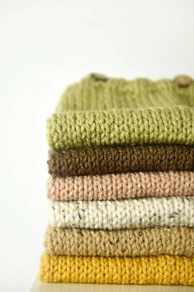 El yığını giyim örme