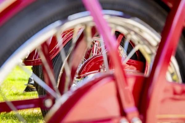 Vintage Dettaglio moto — Foto Stock