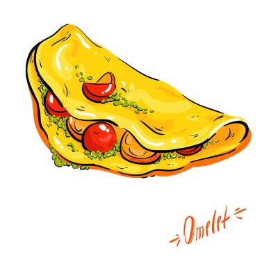 haddelenmiş omlet