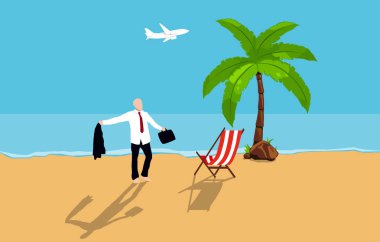 Bir kişi sahiptir plaj, güneş, deniz, uçak