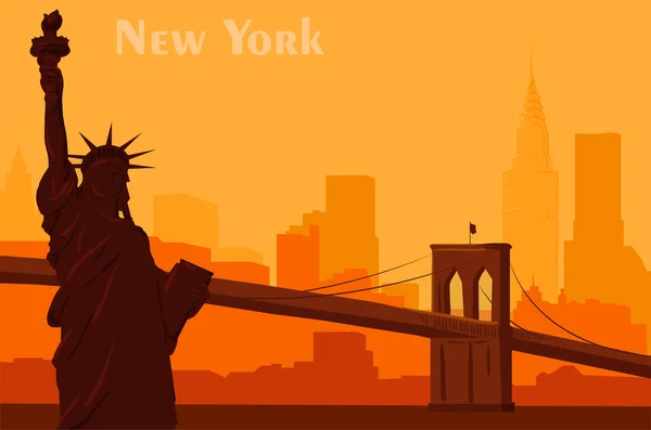 Nowy Jork. — Wektor stockowy