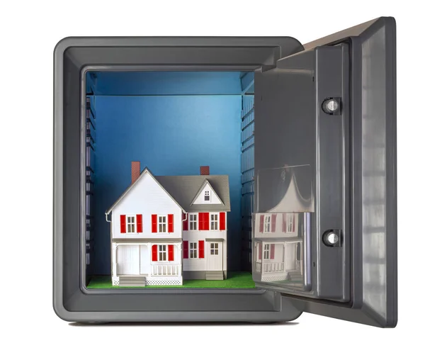 Safe House - Home Security - Safety - Insurance — Stock Photo, Image