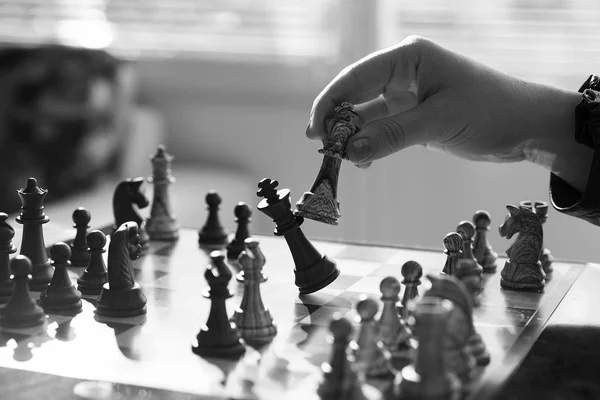 Jogo de xadrez Fotografia stock profissional — Fotografia de Stock