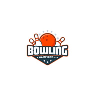 Bowling rozet logosu