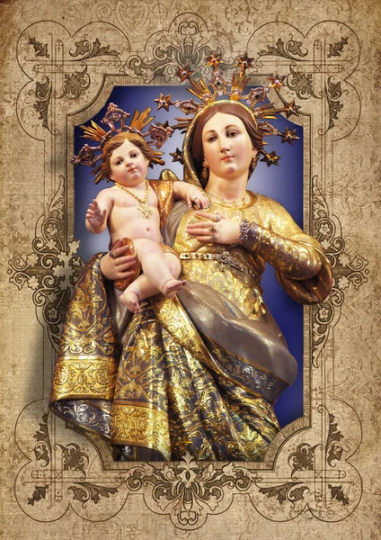 Panna Maria milosti — Stock fotografie