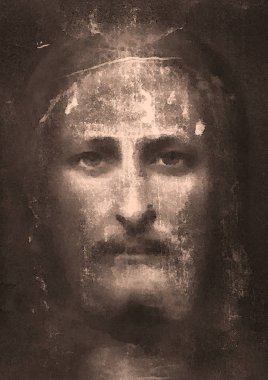 The Most Holy Face of Jesus clipart