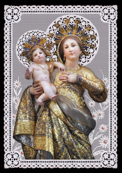 Statue Our Lady Graces — Stock Photo, Image