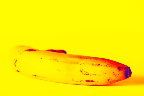 Yellow joy of a banana — Stock Photo, Image