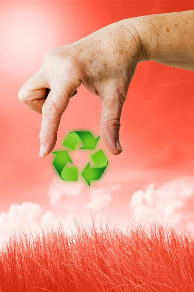 Recycling en milieu — Stockfoto