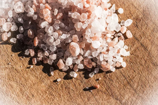 Hymalayan 소금의 두꺼운 곡물 — 스톡 사진