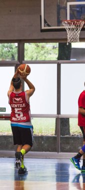 Eğitim basketbol oyuncusu