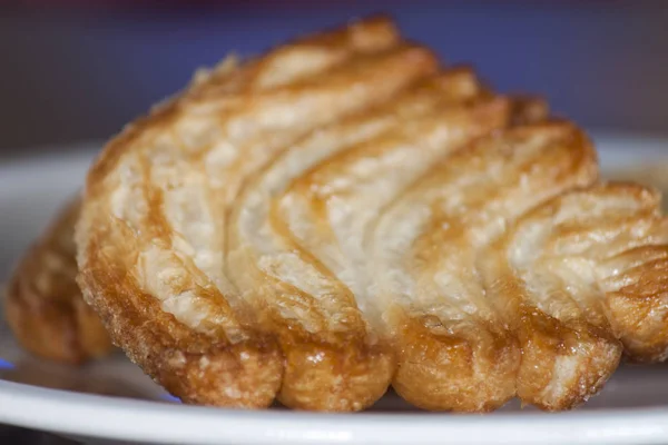 Biscuiți de patiserie cu puf — Fotografie, imagine de stoc