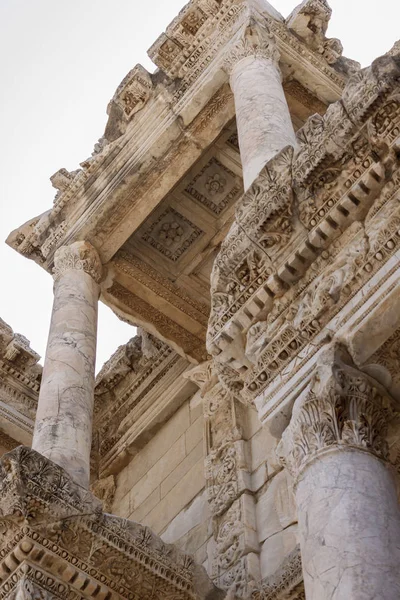Ayrıntı Kütüphanesi, Celsus - Efes - Türkiye — Stok fotoğraf
