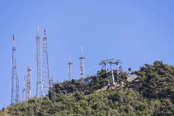 Antenler ve Balçova - Izmir (Türkiye teleferik)
