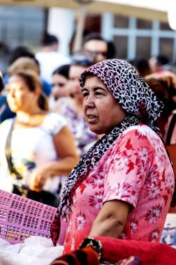 In Bazaarı adlı Türk kadını