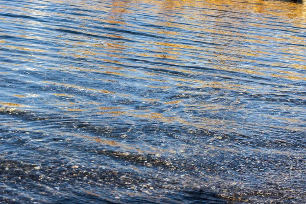 Water reflections on the sea — Stock Photo, Image