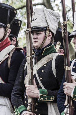 Napolyon asker genç bir asker portresi