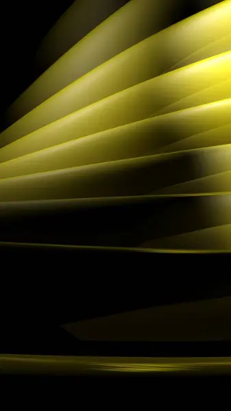 Фон Жовта Хвиляста Поверхня Ілюстрація Візуалізації — стокове фото