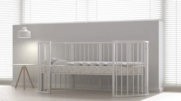 Cuna de bebé, dormitorio de niños — Foto de Stock