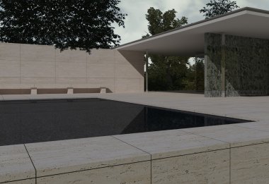 Alman Pavilion, Barcelona, Mies Van der Rohe, kısaca Ludwig