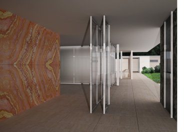 Alman Pavilion, Barcelona, Mies Van der Rohe, kısaca Ludwig