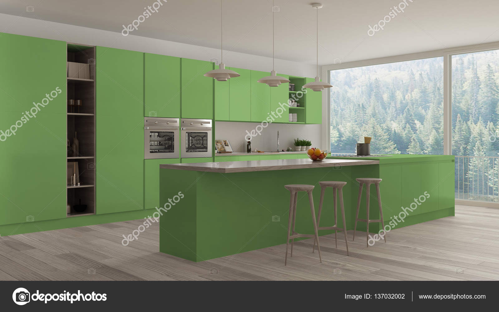 Escandinava Cozinha Branca Com Detalhes Em Madeira E Verdes M Nimos Escandinava Cozinha Branca Com Detalhes Em Madeira E Verdes M Nimos