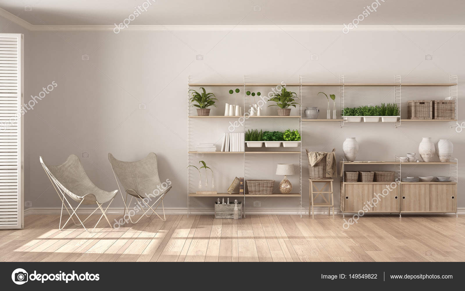 Eco Interior Design With Wooden Bookshelf Diy Vertical Garden S